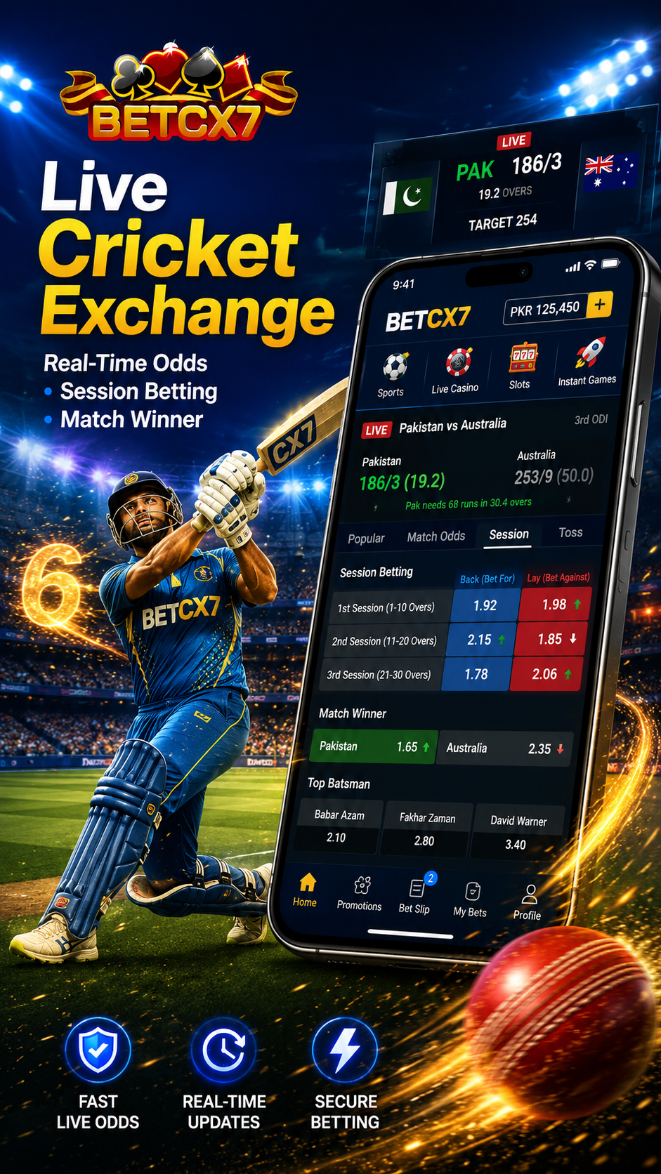 Live Cricket Exchange preview